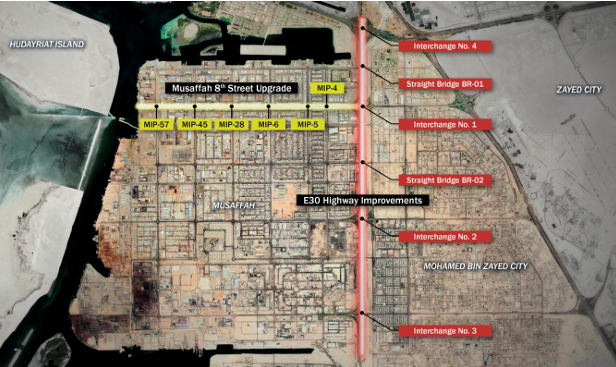Musaffah Industrial Regional Road Network – E30